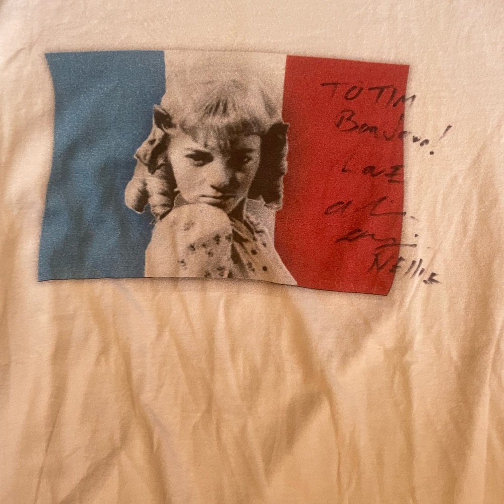Autographed Nelie from Little House On the Prarie Men’s Size medium t shirt - Picture 4 of 6